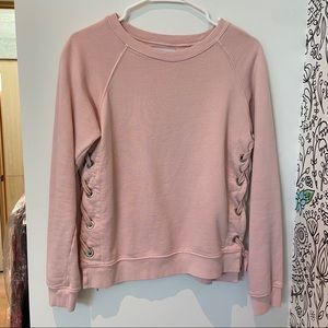 Light Pink Crewneck Sweatshirt